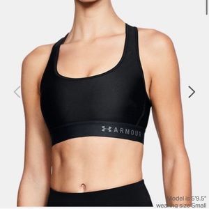 Under Armour Mid Crossback Sports Bra